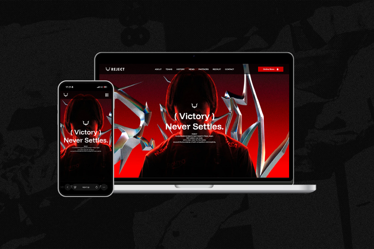 REJECT チームサイト